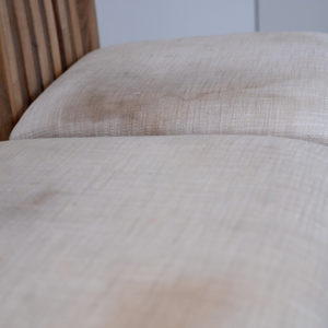 steam clean fabric dining chairs